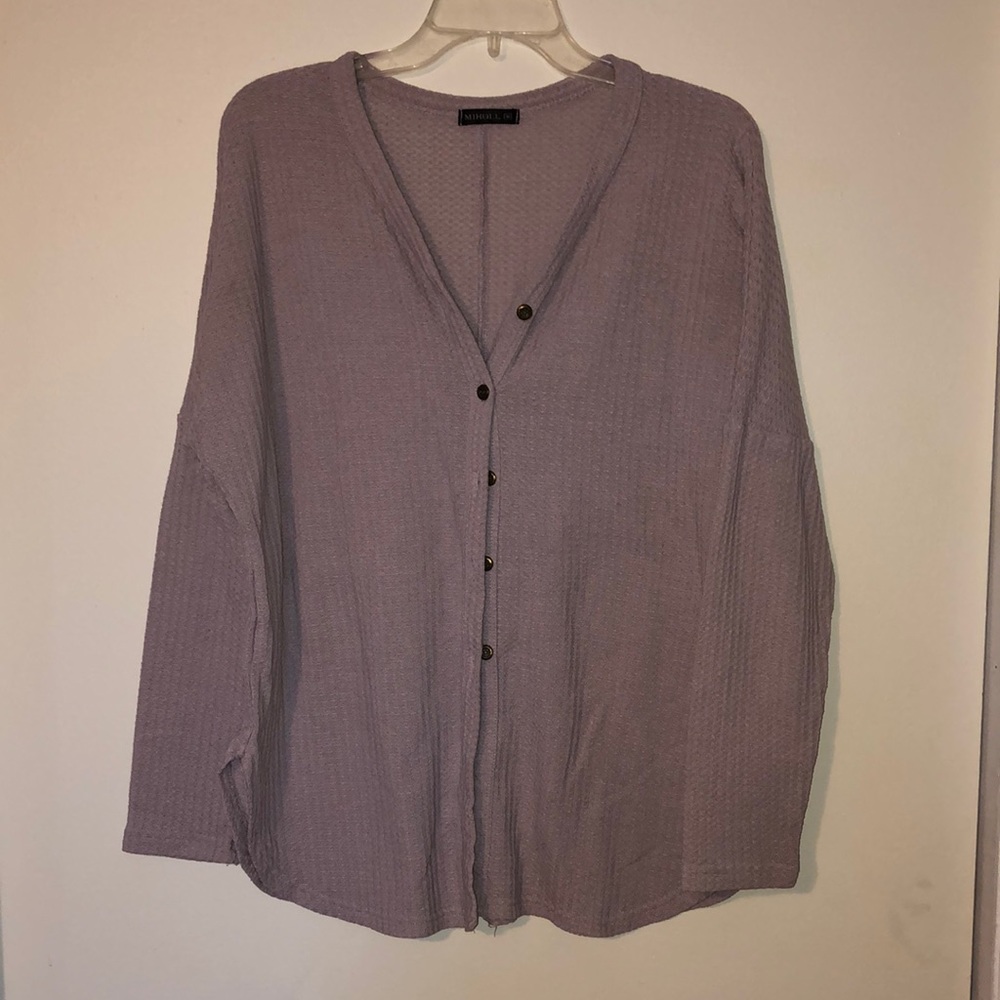 Button Up Sweater